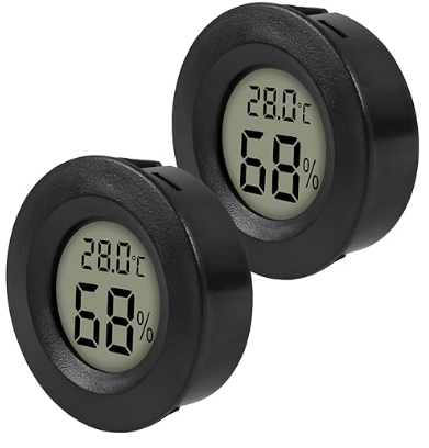 2x Digitale Hygro- und Thermometer