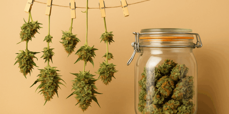 Cannabis richtig trocknen & curen – der große Guide